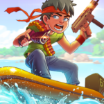 ramboat offline shooting action game